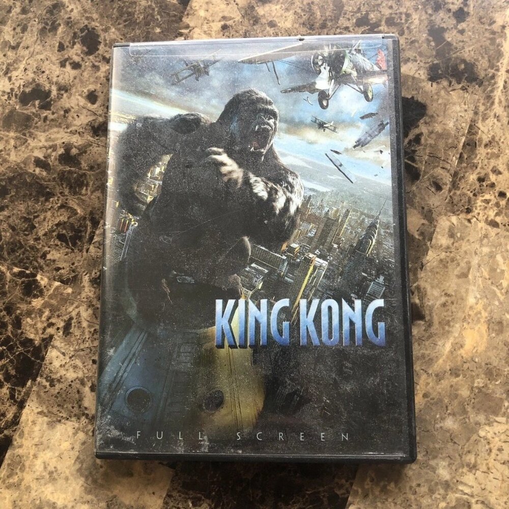 King Kong (DVD, 2006) Universal Full Screen Naomi Watts Jack Black Adrian Brody